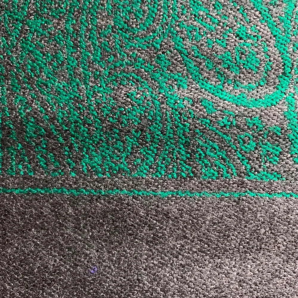 Vintage Robert Maynard Lambswool Paisley Scarf Unisex
